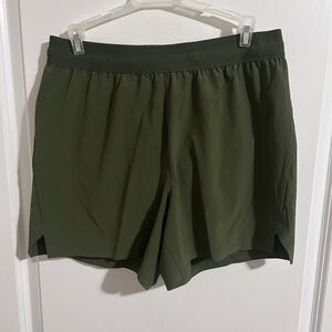 All in Motion Dark Green Athletic Shorts
